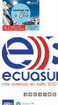 Mobile Screenshot of ecuasurfmradio.com